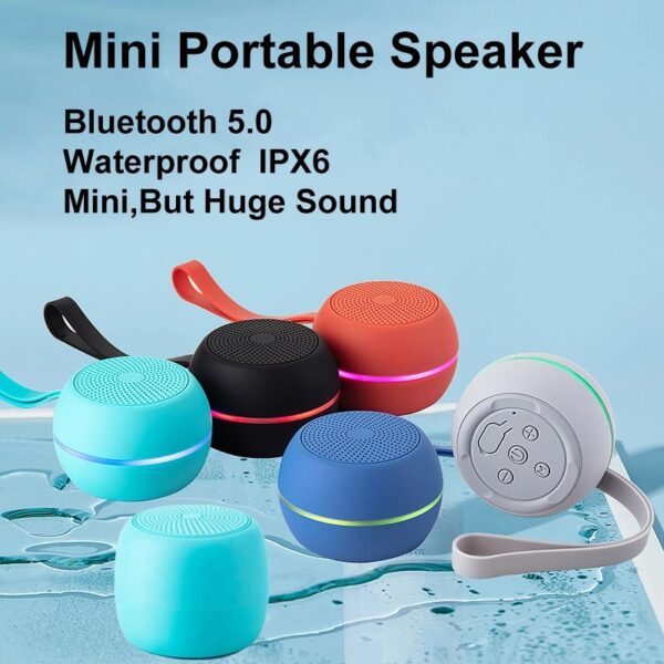 Mini Smart Waterproof Bluetooth Speaker For Outdoor Sports - Image 6