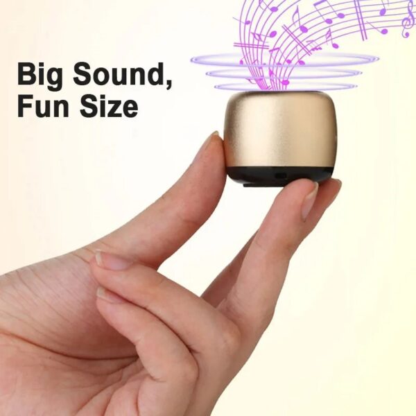 Pocket Size 2W Metal Mini Bluetooth Speaker - Image 7